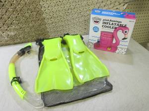 (CSB) Swimminf Fins, Snorkel and In...