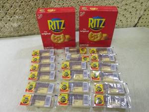 (B-1) 2 Boxes Ritz Crackers 18 Snac...