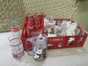 (BS) Assorted Coca-Cola Glasses Bot...