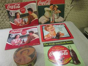 (BS) Assorted Coca-Cola Calendars a...