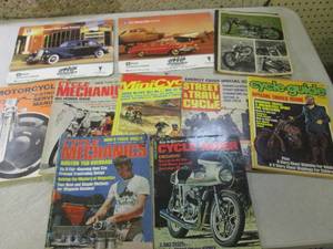 (BS) Vintage Motorcycle Magazines a...
