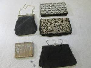 (EC1) Assorted Vintage Hand Bags...