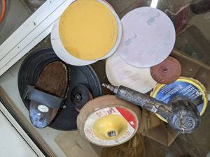 lot 80 image: Random orbit finishing sander, 6 A...