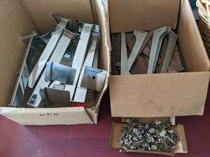lot 107 image: 2 boxes of wall Shelving (see photo...