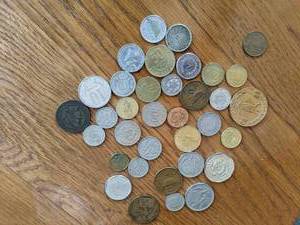 lot 137 image: Lot of foreign coins from their man...