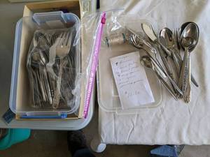lot 149 image: Misc silverware (see photos )...