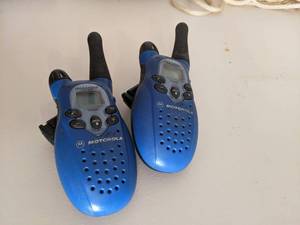 lot 40 image: 2 Motorola talkabouts...