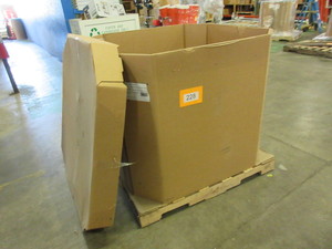 LARGE GAYLORD TYPE BOX WITH LID