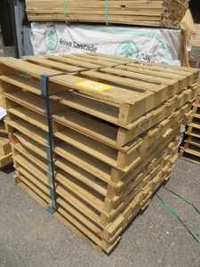 WOODEN PALLETS STAMPED FOR INTERNATIONAL SHIPPING