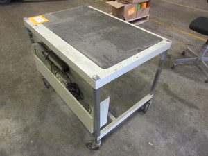 BRETFORD WORK TABLE WITH POWER HOOK UP