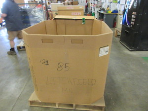 LARGE GAYLORD TYPE BOX WITH LID