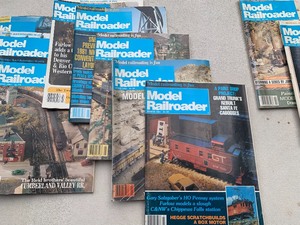 1981 Model Railroader Magazines
