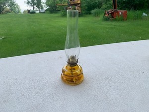 Gold Mini Oil Lamp