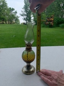 Green Mini oil Lamp