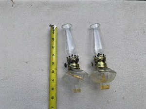 Mini Oil Lamps for Candle holders