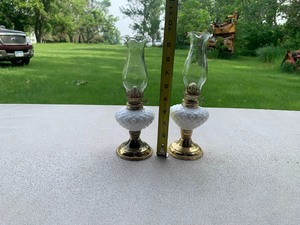 2 Mini Oil Lamps