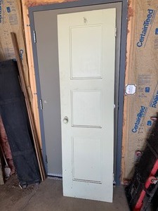 3 panel door 6ft 6in x 22 door