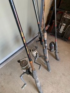 Misc fishing poles