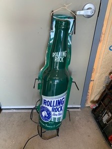 Rolling Rock Beer Sign (Lighted)