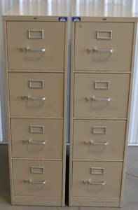 (2) File Cabinets