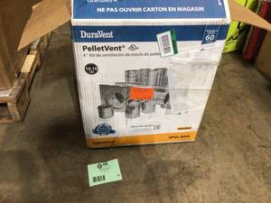 DuraVent PelletVent 4 in. Stove Pipe Kit