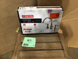 Delta Porter 8 in. Widespread 2-Handle Bathroom Faucet in Brushed Nickel