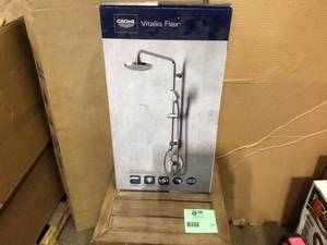 GROHE Vitalio 5-spray 7 in. Dual Shower Head and Handheld Shower Head in Chrome