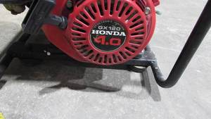 2 Trash Pump With Suction Hose and Honda Motor