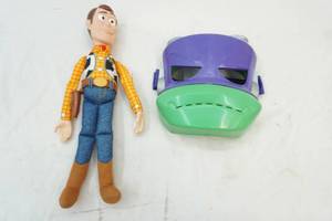 Woody doll and childs mask