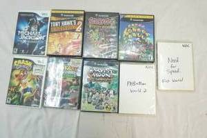 Game Cube and WII games