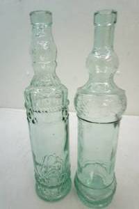 decorative glass bottles