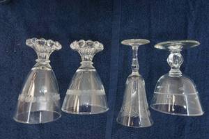 small wine glasses