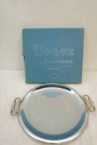 Kromex serving platter