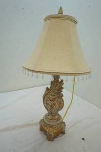 beaded lamp