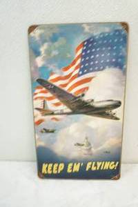 metal sign