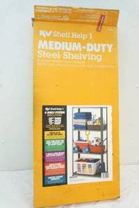 steel shelving unit