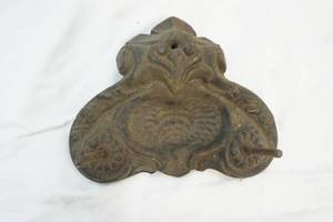 cast iron hat sconce