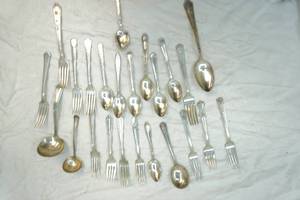 vintage silverware