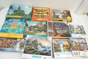 12 puzzle lot