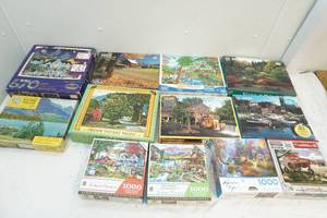 12 puzzle lot