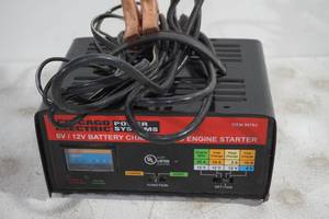 lot 84 image: Chicago Electric 6V12V Battery Charger and Jumper