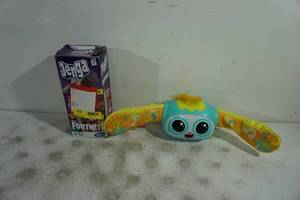 lot 93 image: Fortnite Jenga plus Fisher Price Baby Toy