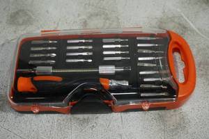 lot 113 image: NEW 23 Piece Precision Screwdriver Set