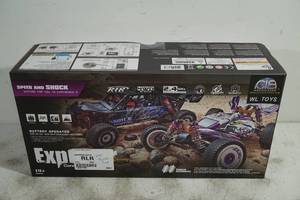 lot 155 image: CIS Explorer 112th Scale Rock Climbing Electric RC Buggy - Blue