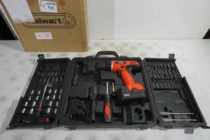 lot 52 image: Stalwart 18V Cordless Drill Tool Set