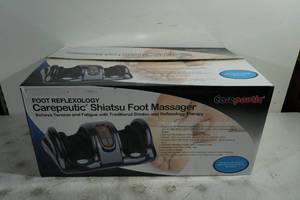 lot 8 image: NEW Carepeutic Shiatsu Foot Massager