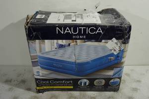 lot 161 image: Nautica Cool Comfort 18 Raised Pillowtop Air Bed - Queen