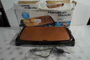 lot 192 image: Hamilton Beach Durathon Electric Griddle