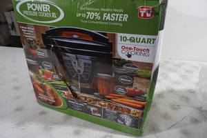 lot 186 image: Power XL 10 Quart Pressure Cooker