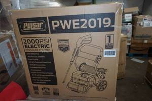 lot 119 image: Pulsar 2000 PSI Electric Pressure Washer - Missing Wand